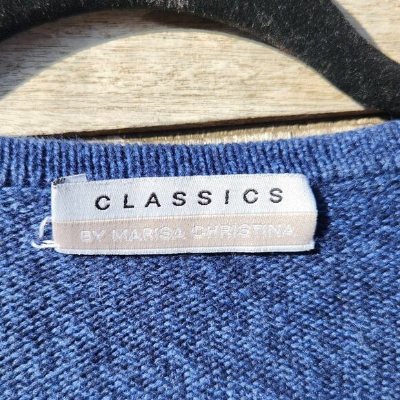 Vintage Ice Skating Sweater Classics by Marisa Christina Embroidered Winter Knit - Picture 7 of 11